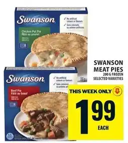 Food Basics Swanson meat pies offer