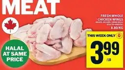 Food Basics Fresh whole chicken wings offer