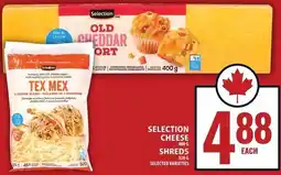Food Basics Selection cheese shreds offer