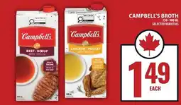 Food Basics Campbell's broth offer