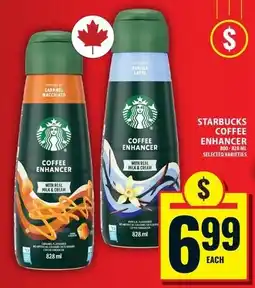 Food Basics Starbucks coffee enhancer offer