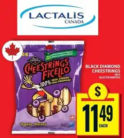 Food Basics Black Diamond Cheestrings offer