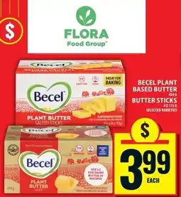 Food Basics Becel plant butter salted sticks offer
