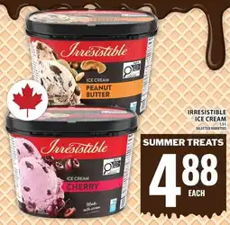 Food Basics Irresistible ice cream offer