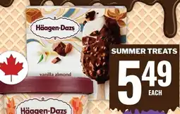 Food Basics Häagen-Dazs vanilla almond offer