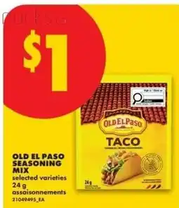 No Frills Old El Paso seasoning mix offer