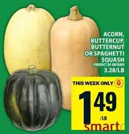 Food Basics Acorn, Butternut, Butternut Or Spaghetti Squash offer