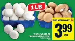 Food Basics Whole White Or Cremini Mushrooms offer