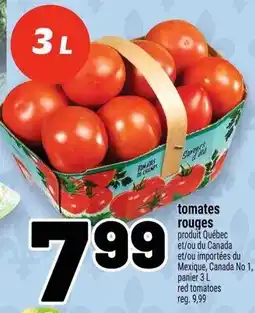 Metro tomates rouges offer