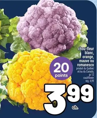 Metro cauliflower offer
