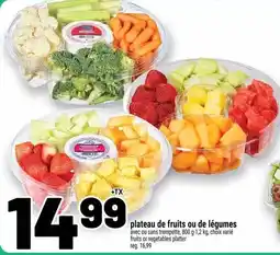 Metro plateau de fruits ou de légumes offer