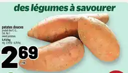 Metro sweet potatoes offer