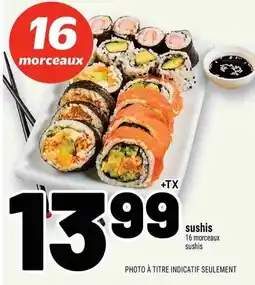 Metro sushi offer