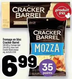 Metro Cracker Barrel fromage en bloc offer