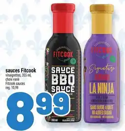 Metro Fitcook sauces offer
