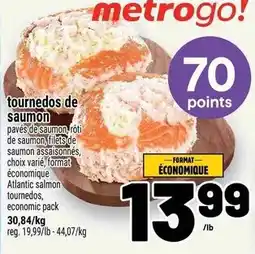 Metro metrogo! tourneados de saumon offer