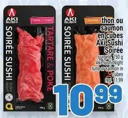 Metro Aki sushi soiree sushi offer