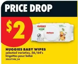 No Frills Huggies baby wipes offer