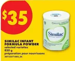 No Frills Similac infant formula powder offer