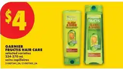 No Frills garnier fructis hair care offer
