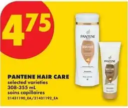 No Frills Pantene hair care offer