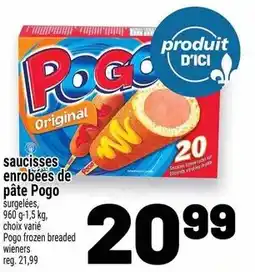 Metro Pogo saucisses enrobées de pâte offer