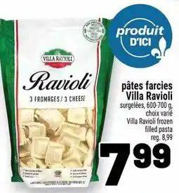 Metro Villa Ravioli ravioli 3 fromages 3 cheese offer