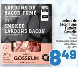 Metro Gosselin smoked lardons bacon offer