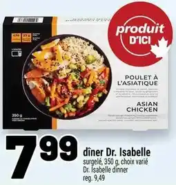 Metro Dr. Isabelle dinner offer