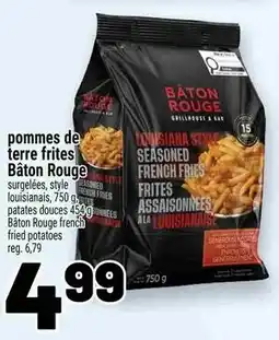 Metro Baton Rouge french fried potatoes offer