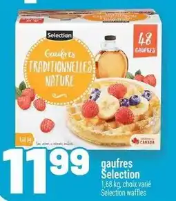 Metro gaufres Selection offer