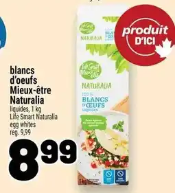 Metro Life Smart Naturalia egg whites offer