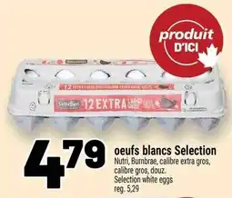 Metro Selection oeufs blancs offer