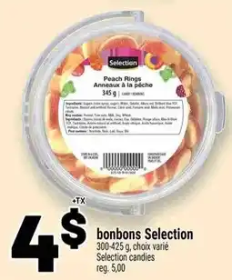Metro Selection bonbons offer