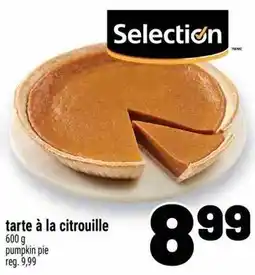 Metro Selection pumpkin pie offer