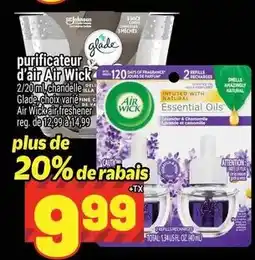 Metro Glade Air Wick air freshener offer