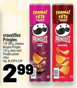 Metro Pringles croustillles offer