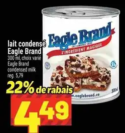 Metro Eagle Brand condensed milk offer