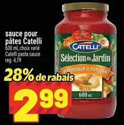 Metro Catelli sauce pour pâtes offer