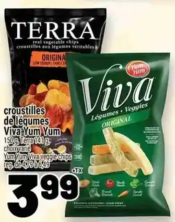 Metro VivaYum veggie chips offer