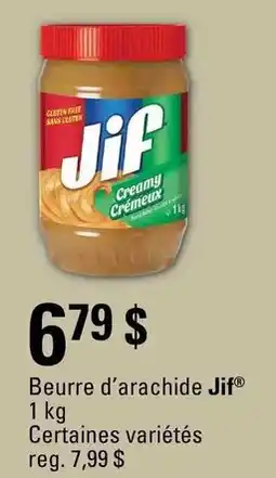 Metro Jif Beurre d'arachide offer