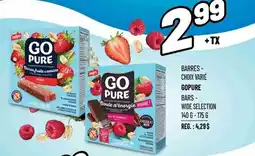 Metro Go Pure bars offer