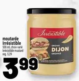 Metro Irresistible mustard offer