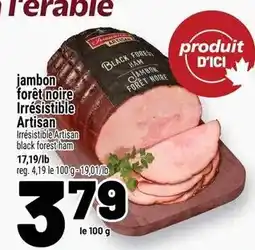 Metro Irresistible Artisan black forest ham offer