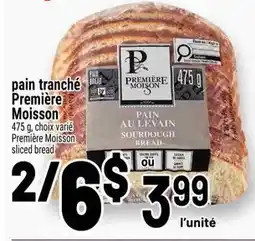 Metro Première Moisson sliced bread offer
