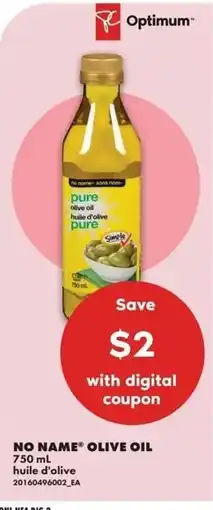 No Frills No Name olive oil offer