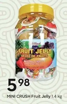 Sobeys Mini crush fruit jelly offer