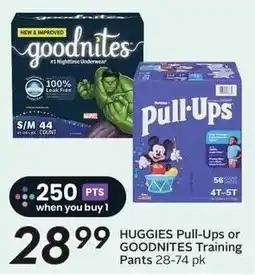 Sobeys Huggies Pull-Ups or Goodnites Training Pants offer