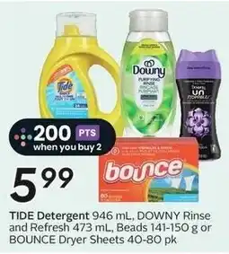Sobeys Tide Detergent offer