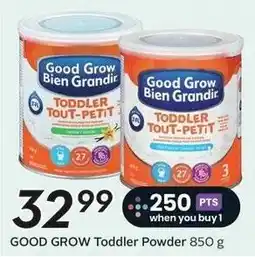 Sobeys Good Grow Toddler Powder offer